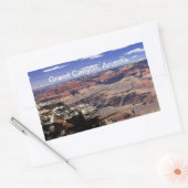 Grand Canyon, Arizona Rechthoekige Sticker (Envelop)
