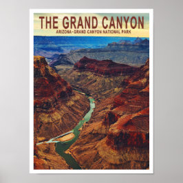 Grand Canyon Arizona Travel Poster