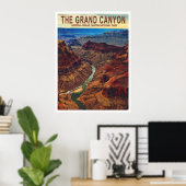 Grand Canyon Arizona Travel Poster (Thuiskantoor)