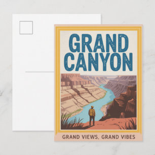 Grand Canyon Arizona USA Reisreclame Briefkaart