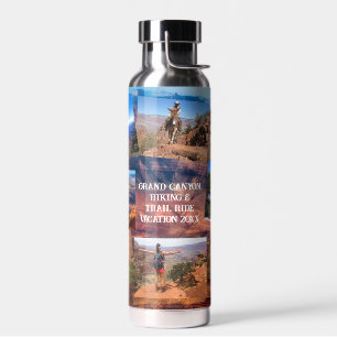 Grand Canyon avontuur 9 Foto's personaliseren Teks Waterfles