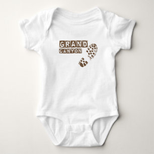 Grand Canyon Boot Print Romper