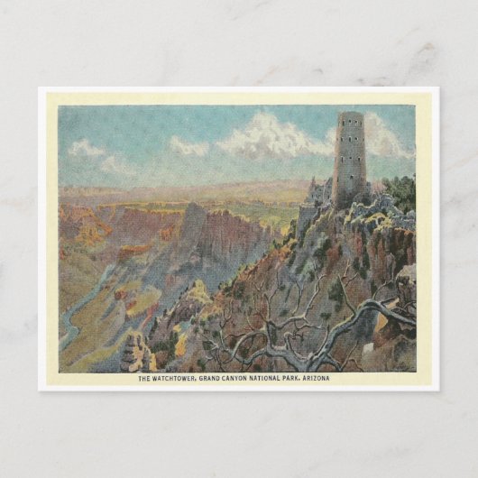  Grand Canyon Briefkaart (Voorkant)