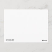 Grand Canyon Briefkaart (Achterkant)