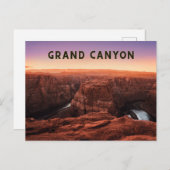 Grand Canyon Briefkaart Souvenir (Voorkant / Achterkant)