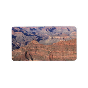 Grand Canyon Étiquette de adresse