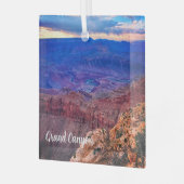 Grand Canyon Glas Ornament (Voorkant links)