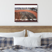 Grand Canyon Glass Skywalk Canvas Afdruk (Insitu (Slaapkamer))