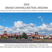 GRAND CANYON JONCTION, ARIZONA 2023 CALENDRIER