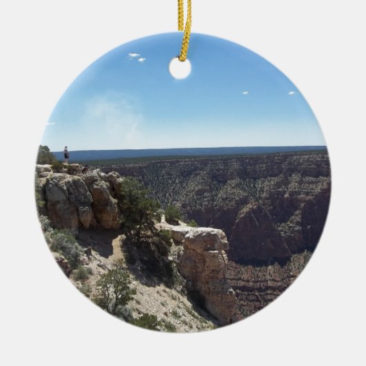 Grand Canyon Keramisch Ornament (Voorkant)