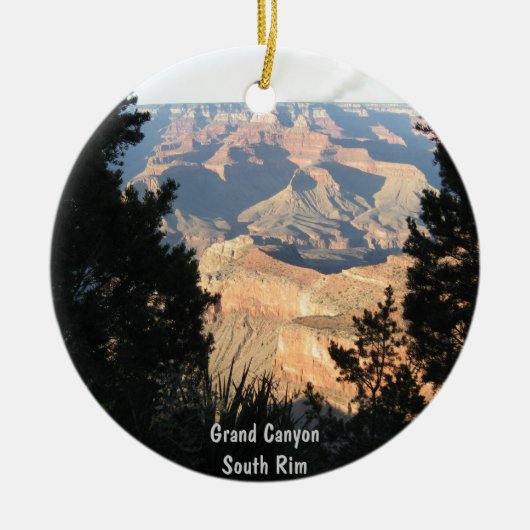 Grand Canyon Keramisch Ornament (Voorkant)