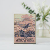  Grand Canyon-kunst Briefkaart (Staand voorkant)