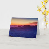 Grand Canyon lege wenskaarten Kaart (Gele Bloem)