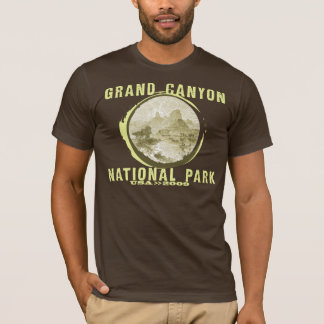 Grand Canyon-Mannen T-Shirt - Brown