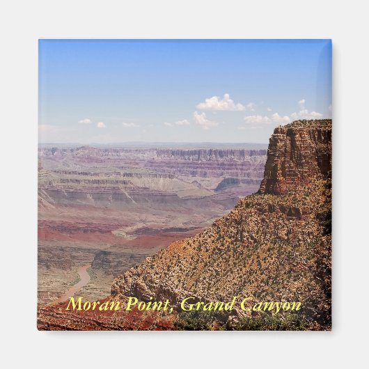 Grand Canyon Moran Point Magnet (Devant)