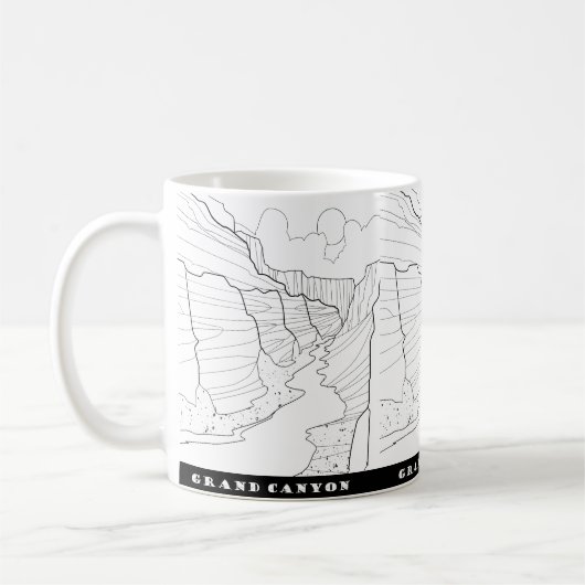 Grand Canyon Mug (Gauche)
