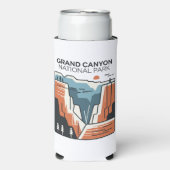 Grand Canyon National Park Abstracte illustratie (Seltzer Voorkant)