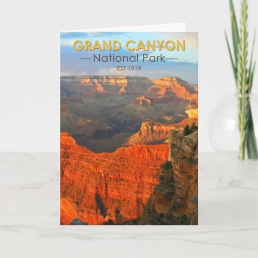 Grand Canyon National Park Arizona Kaart (Voorkant)