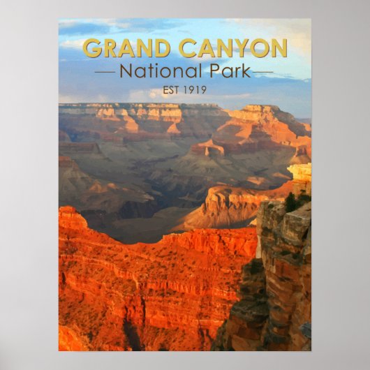 Grand Canyon National Park Arizona Poster (Voorkant)
