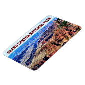 Grand Canyon National Park Arizona Travel Magnet (Côté Gauche)