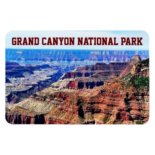 Grand Canyon National Park Arizona Travel Magnet (Horizontal)
