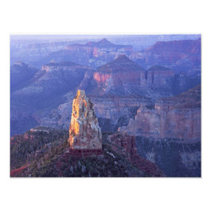 Grand Canyon National Park, Arizona, VS. Uitzicht Foto Afdruk