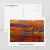Grand Canyon National Park Briefkaart (Voorkant / Achterkant)