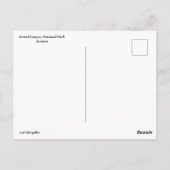 Grand Canyon National Park Briefkaart (Achterkant)