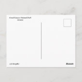 Grand Canyon National Park Briefkaart (Achterkant)