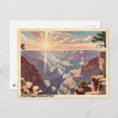 Grand Canyon National Park  Briefkaart (Voorkant / Achterkant)