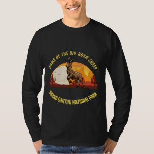 Grand Canyon National Park - Groot hoornschaap T-shirt