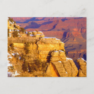 Grand Canyon National Park in de winter Briefkaart