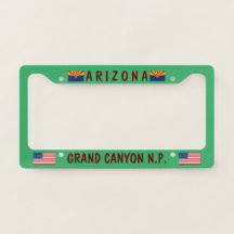 Grand Canyon National Park License Bord Lijst