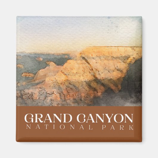 Grand Canyon National Park Magnet Magneet (Voorkant)