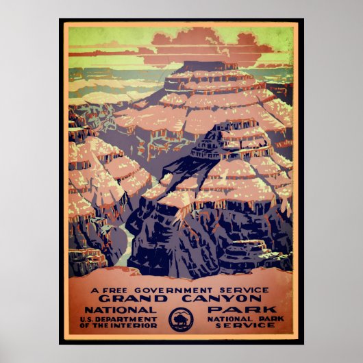 Grand Canyon National Park  Poster (Voorkant)
