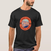 Grand Canyon National Park Retro Compass Emblem Pr T-shirt (Voorkant)