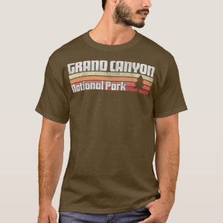 Grand Canyon National Park Retro Style  70s T-shirt