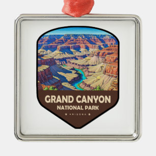 Grand Canyon National Park Schild Metalen Ornament
