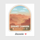 Grand Canyon National Park Vinyl Sticker (Vel)