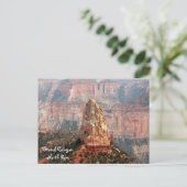 Grand Canyon North Rim Briefkaart (Staand voorkant)