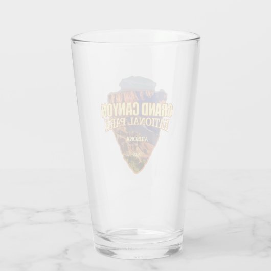 Grand Canyon NP (pijlpunt) Glas (Achterkant)