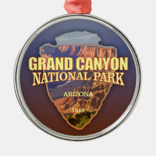 Grand Canyon NP (pijlpunt) Metalen Ornament