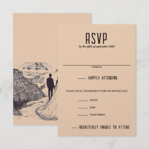 Grand Canyon Paar Voedselkeuzes RSVP Kaartje