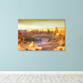 Grand Canyon Panorama 3 Paneel Canvas (Insitu (Houten vloer))