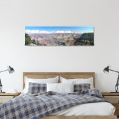 Grand Canyon Panoramique toile étirée Impression (Insitu(Chambre))