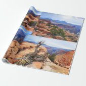 Grand Canyon Photo Collage Cadeaupapier (Uitgerold)