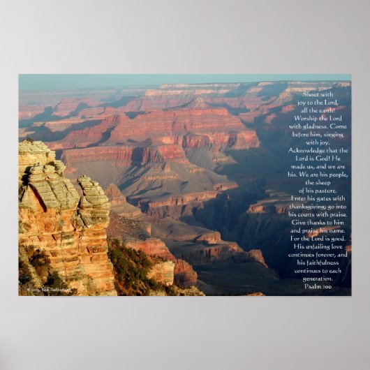 Grand Canyon Poster (Voorkant)