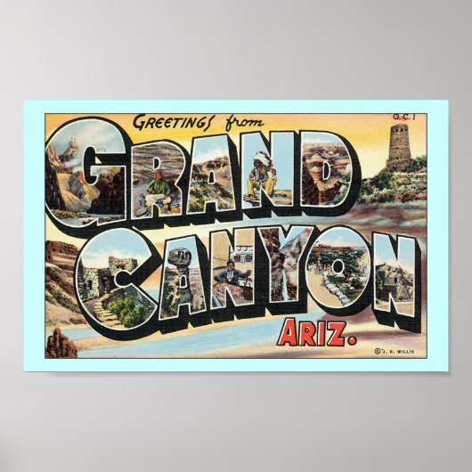 Grand Canyon Poster (Voorkant)
