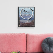 Grand Canyon Poster Canvas Afdruk (Insitu (Woonkamer))