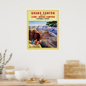 Grand Canyon ~ Poster Vintage voyage (Cuisine)